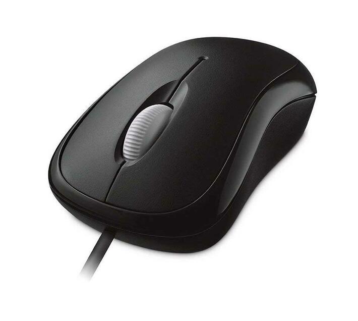 Microsoft Basic Optical Mouse for Business - mouse - PS/2, USB - black