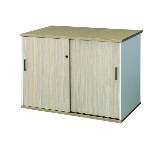 Platinum Sliding Door Credenza Makro