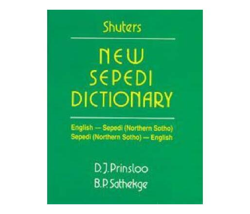 Shuters new Sepedi dictionary (Foam book)