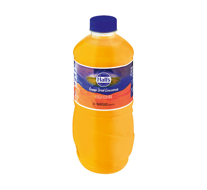 Halls Fruit Juice Orange (1 x 1.25L) Makro