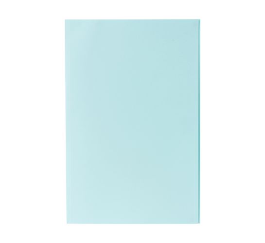 ARO Straight Cut Folders Blue 100-Pack Blue 