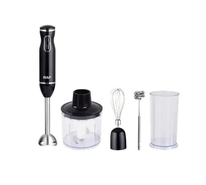 RAF 800W Stick Blender Set Black Makro