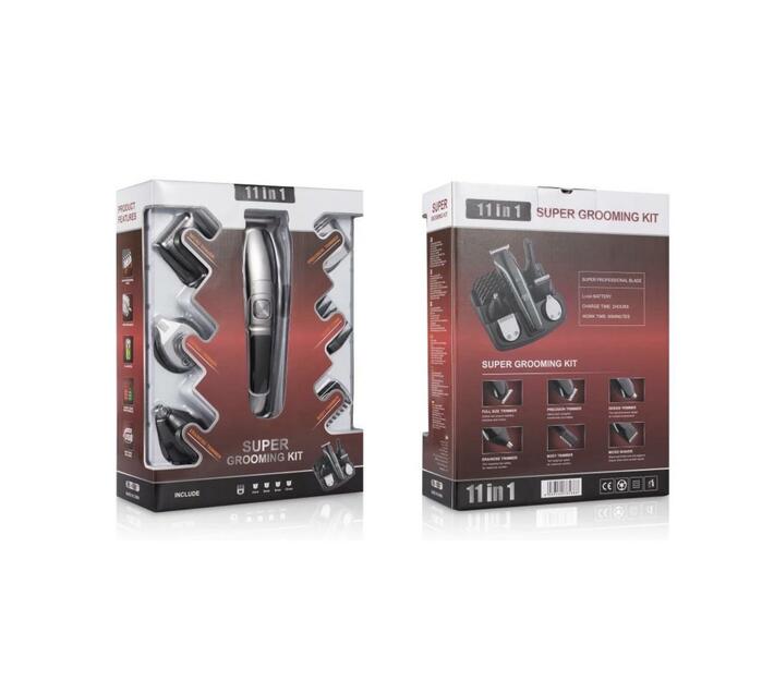 11 in 1 Wireless Mens Shaver and Grooming Kit Waterproof Makro