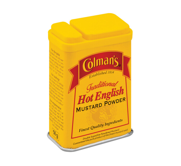 Colman's Hot English Mustard Powder (6 x 50g) Makro