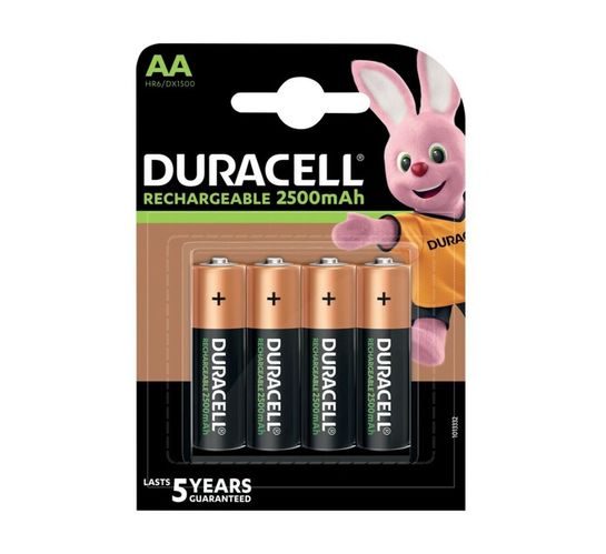 Duracell Rechargeable Batteries 4-Pack 