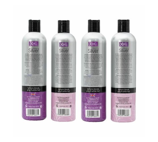 Xpel Shimmer Of Silver Purple Shampoo & Conditioner - 400ml x 2 Pack