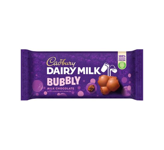 Cadbury Bubbly Slab Dairy Milk (18 x 150g)