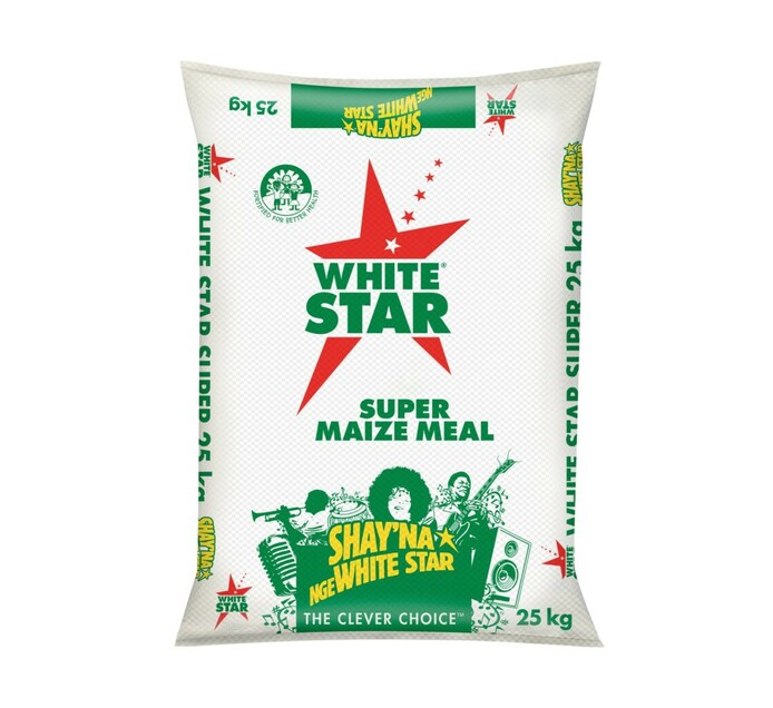 White Star Super Maize Meal (1 x 25kg) Makro