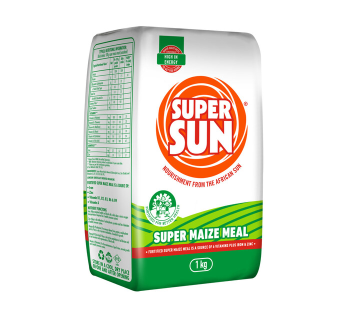 Super Sun Super Sun Maize Meal (10 x 1kg) Makro