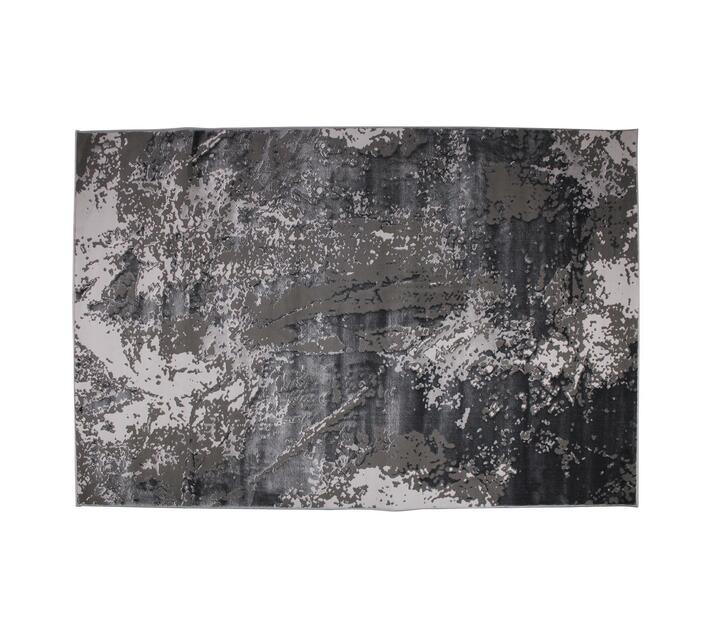 230x160 Babil Turkish Textured Rug with Shimmering Yarn Grey / Light