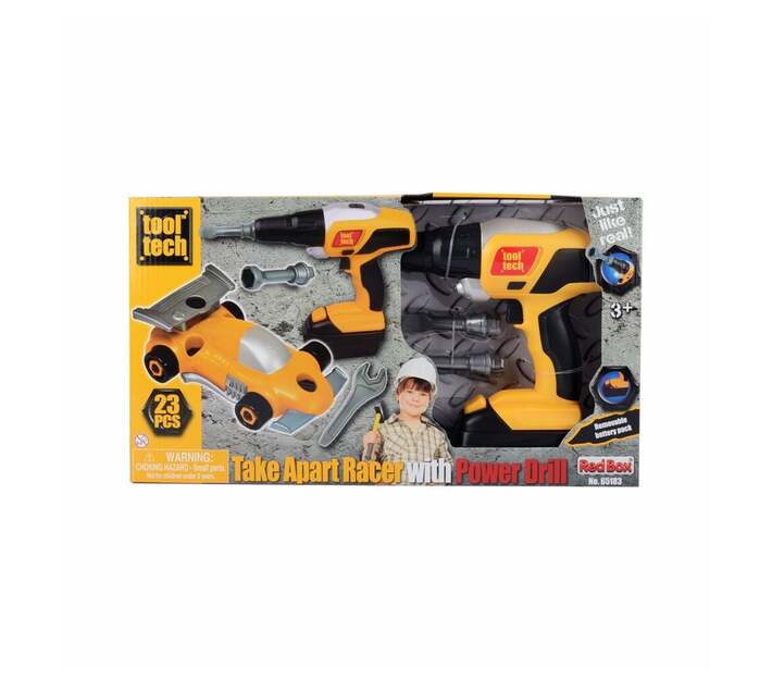 Tool Tech Toys Take Apart Racer With Power Drill Makro