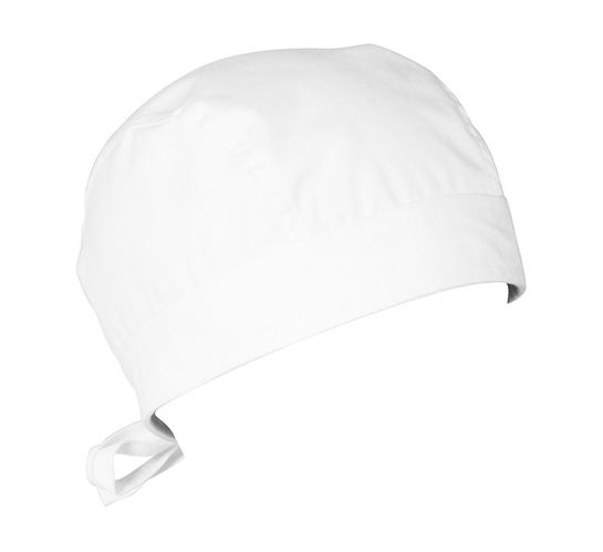 Bakers & Chefs Head Wraps 2-Pack White 