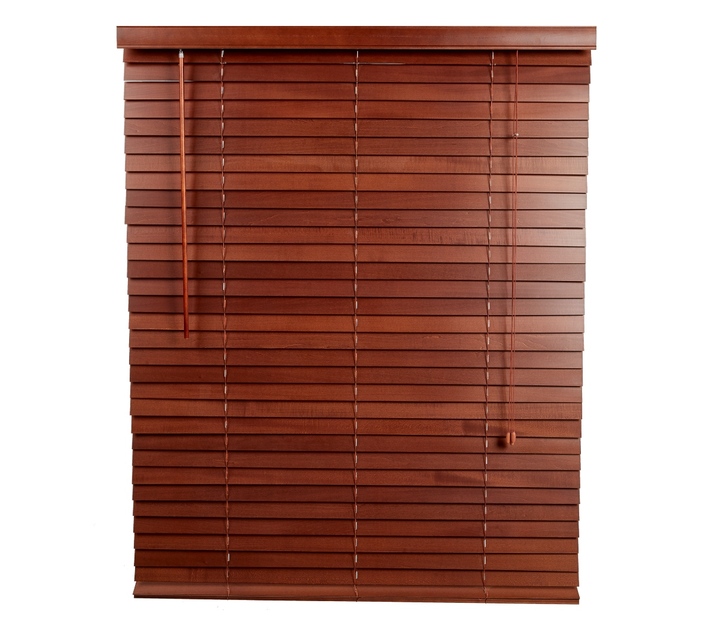 Decor Depot 50 mm Stained Basswood Blind Rosewood 1000mm(w