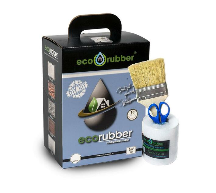 Eco Rubber Rubberized Waterproof Sealer 5 M2 DIY Kit Terracotta Makro