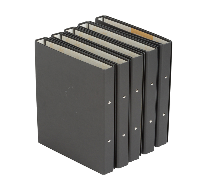 Donau A4 Ring Binders Board Black 10Pack Makro