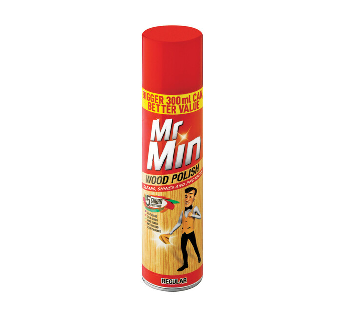 Mr Min Wood Polish Regular (1 x 300ml) Makro