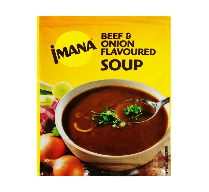 IMANA PACKET SOUP 60G, BEEF&ONION Makro