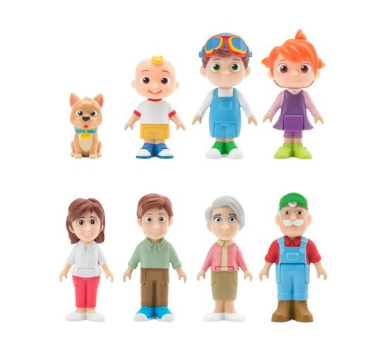 Cocomelon Family Figures 8-Pack 