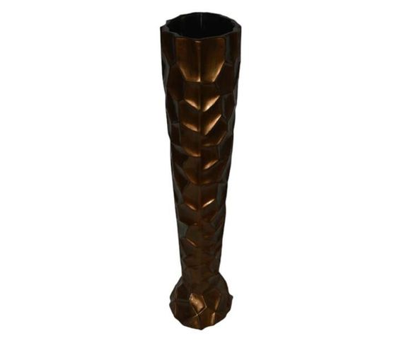 Vase Ceramic 120x37x26cm Louis Bronze - Decor Essentials