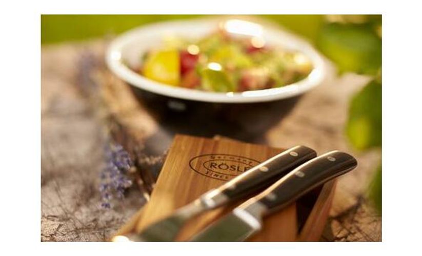 Roesle 4 Piece Steak Knife & Fork Set