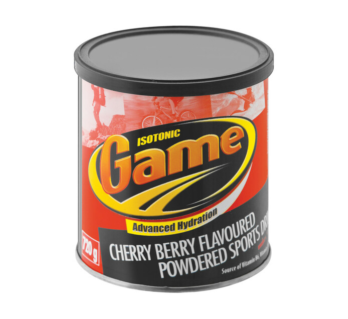 Game Powdered Sports Drink Cherry Berry (1 x 720g) Makro