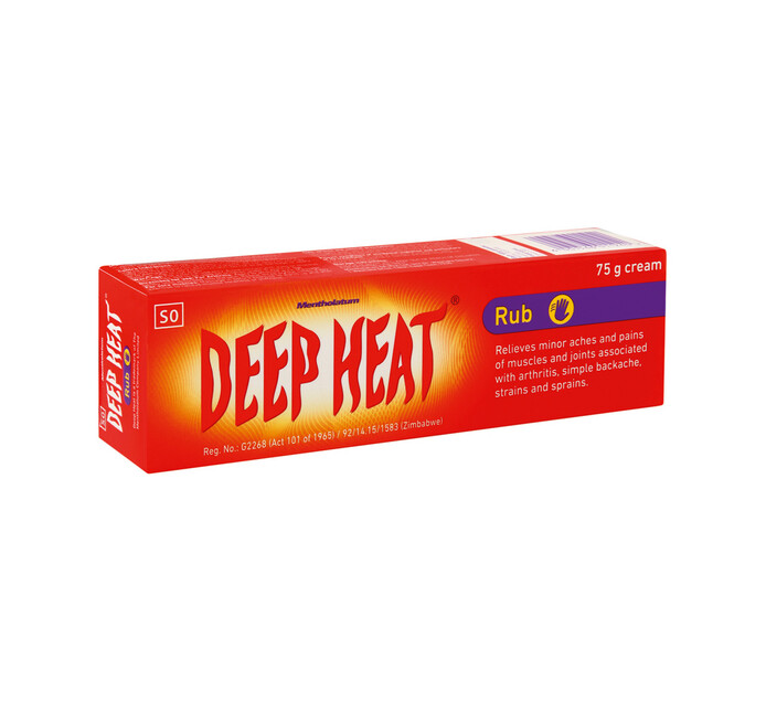 Mentholatum Deep Heat Rub (1 x 75g) Makro