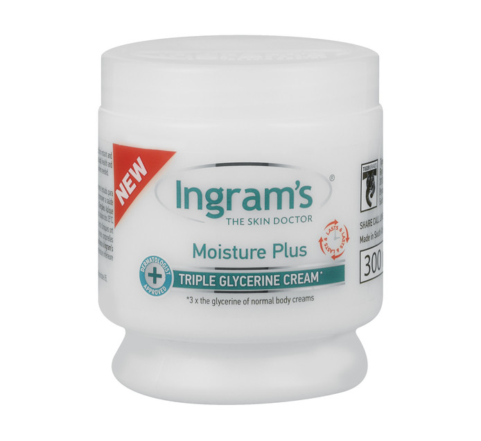 Ingram's Camphor Cream Triple Glycerine Moisture Plus (6 x 300ml)