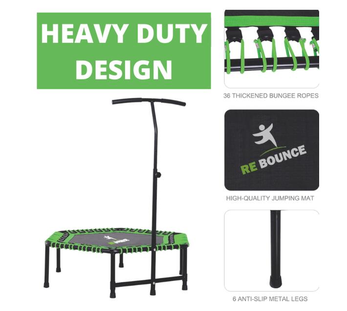 Hex Fitness Rebounder and Trampoline Makro