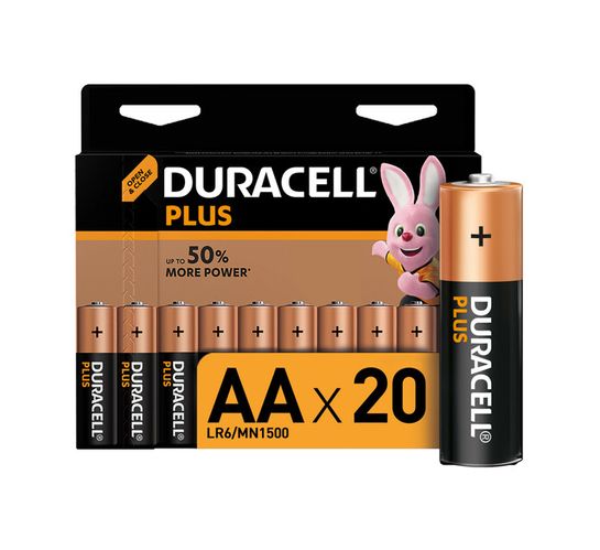 Duracell Plus Power AA 20-Pack 