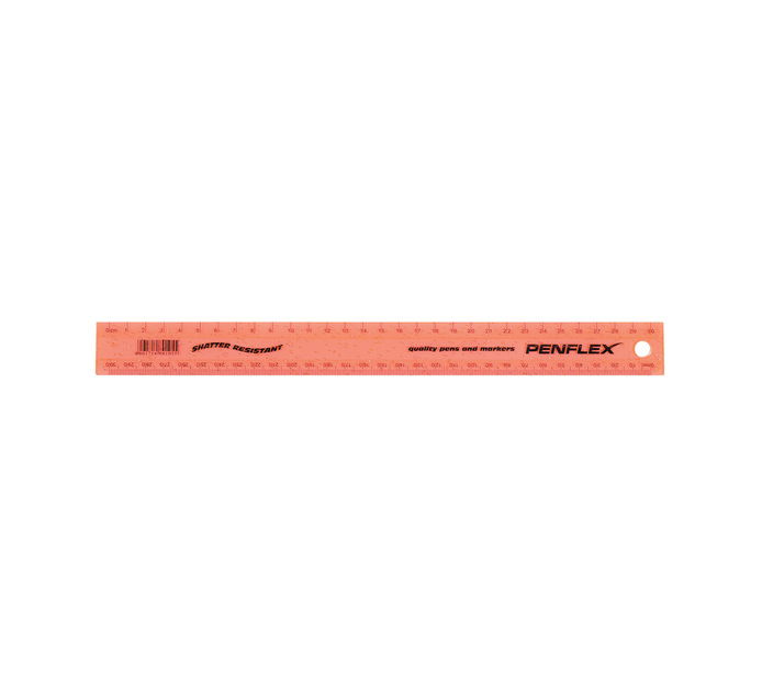 Penflex 30 cm Shatter-Resistant Ruler 