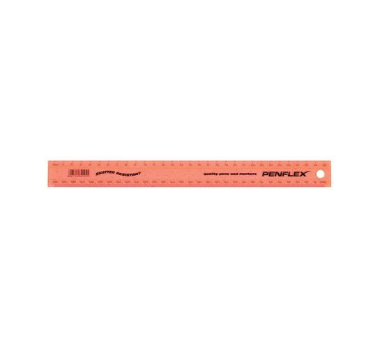 Penflex 30 cm Shatter-Resistant Ruler 