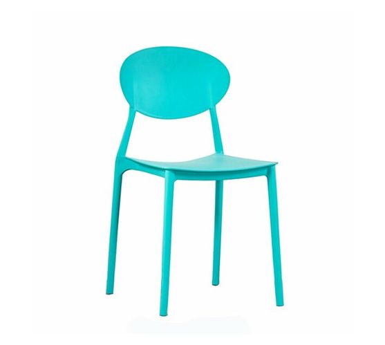 Fine Living Curvilinear Chair - Blue