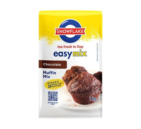 Snowflake Easymix Muffin Chocolate (1 x 1kg)