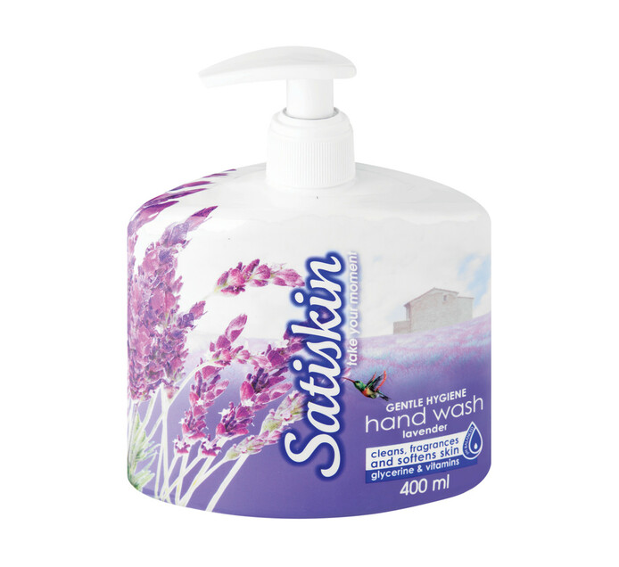 Satiskin Hand Wash Lavender (400ml)