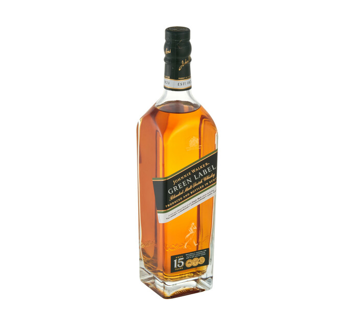 Johnnie Walker Green Label Scotch Whisky (1 x 750 ml)