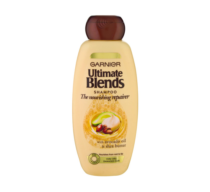 Garnier Ultimate Blend Shampoo Avocado Oil and Shea Butter (1 x 400ml)