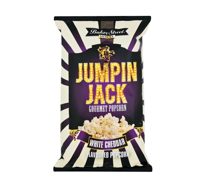 Willards Jumpin Jack Popcorn White Cheddar (1 x 100g) Large Bag