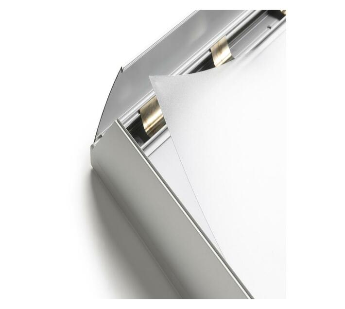 A2 Clip Frame 40mm Natural Anodised Makro