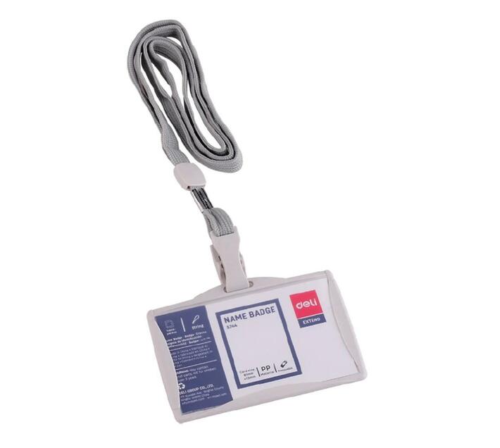 Deli Name Display Badge With Lanyard 5744 Singles Makro