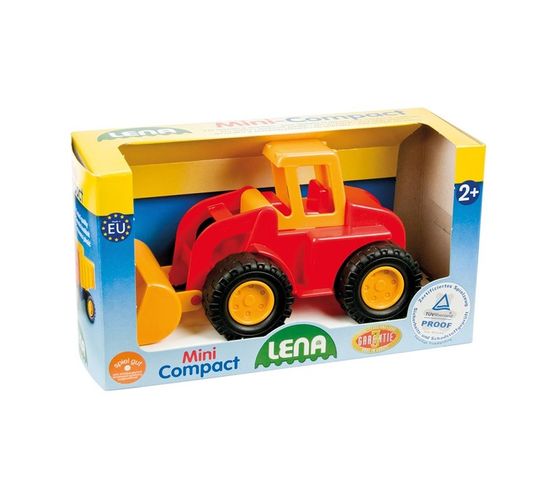 LENA Mini Compact Toy Earth Mover in Display Box 12cm