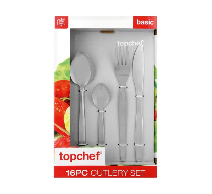 Top Chef 16 Pack Top Chef Eloff Cutlery Set 