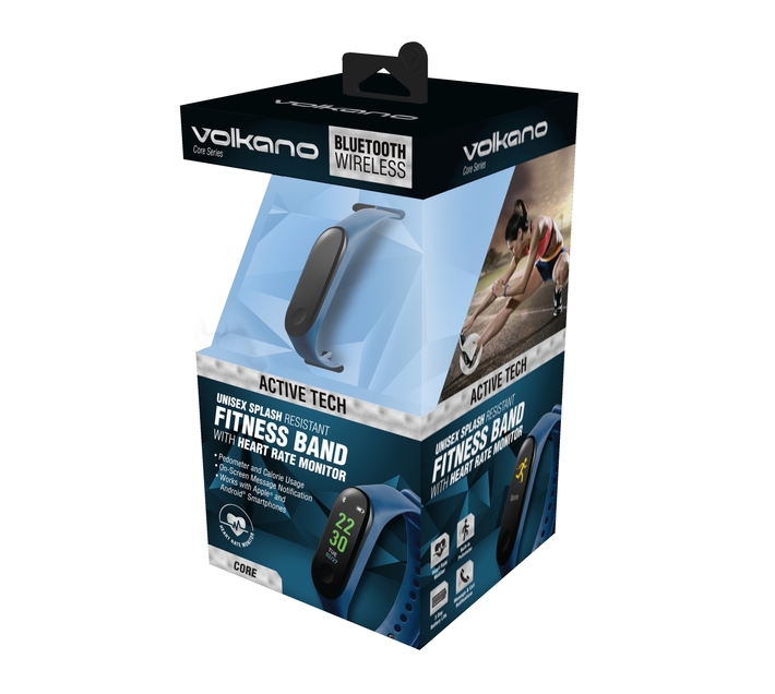Volkano Active Tech Core Series Smart Band - Blue