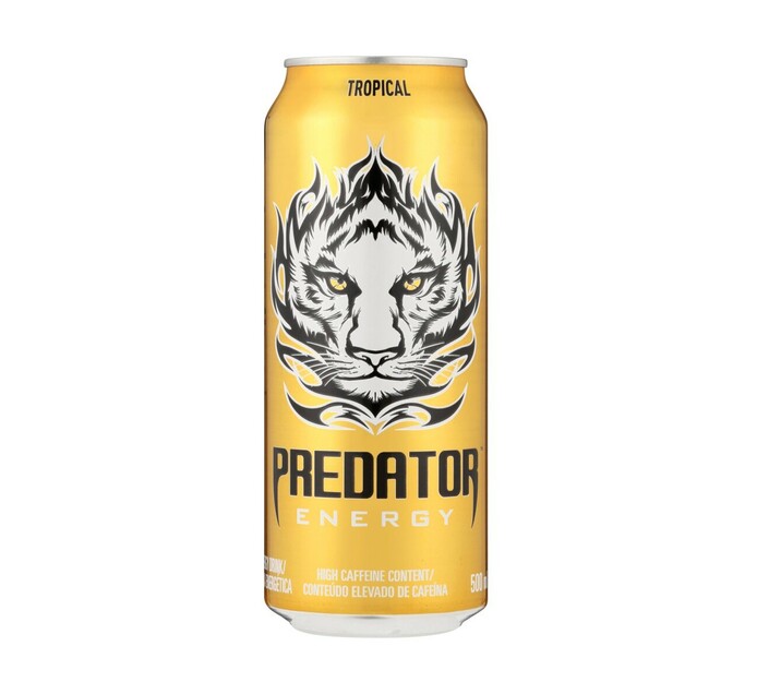 Predator Energy Drink Tropical (1 x 500ml) Makro