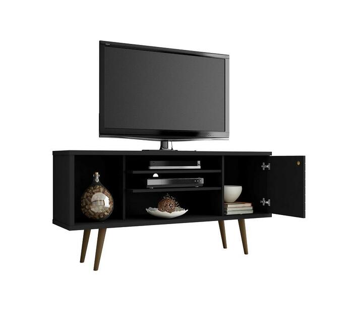Safari 1.3m TV Stand Black Matte Makro