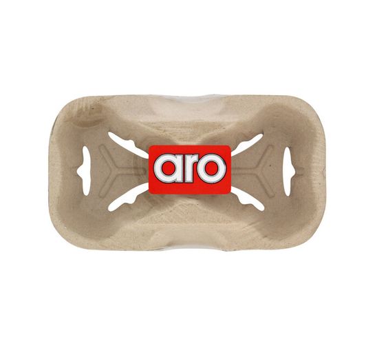 ARO 2 CUP CARDBOARD CARRIER 5'S
