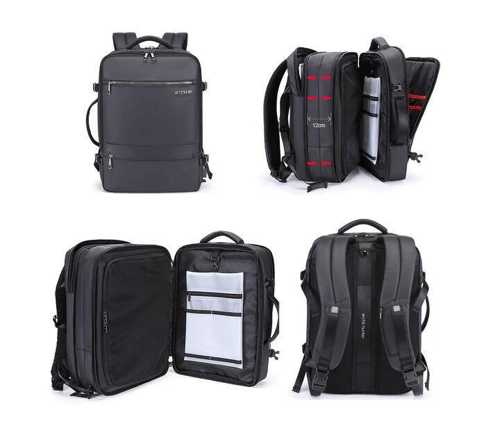 ArcticHunter Aubin Business Traveler Multi-Function Backpack Laptop Bag ...