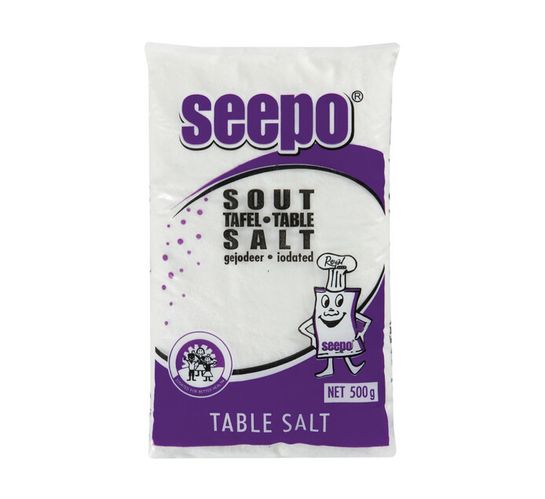 Seepo Table Salt Polybag (40 x 500g)