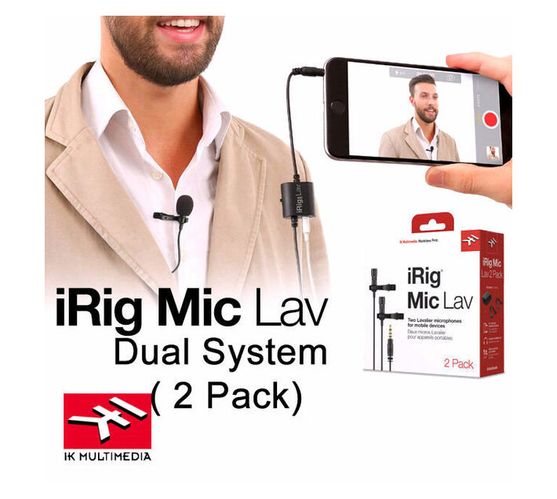 iRIG Mic Lav - 2 Pack