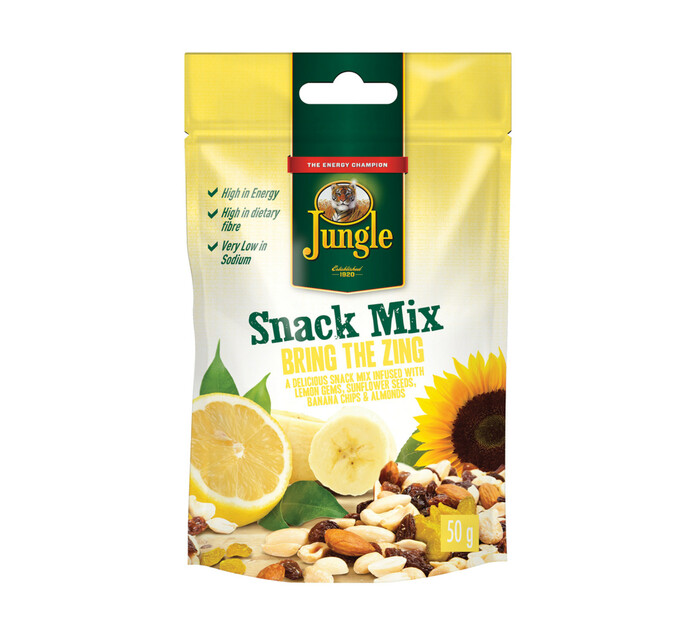 Jungle Snack Mix Bring the Zing (12 x 50g) Makro