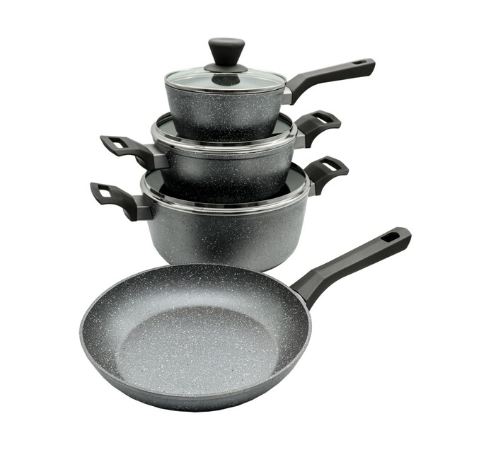 Legend 7Piece Granite Chef Cookware Set Fry Pans Frying Pans Cookware & Bakeware